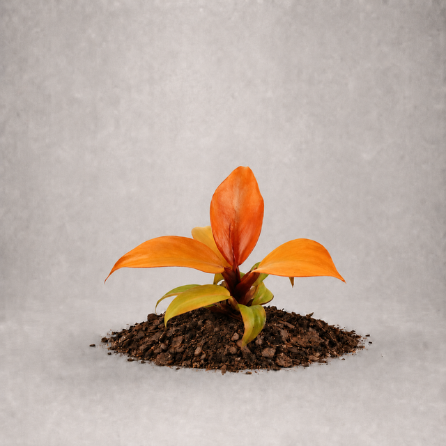 Philodendron 'McColley’s Finale' als Jungpflanze