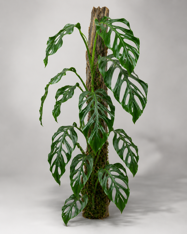Monstera acacoyaguensis als adulte Kletterpflanze