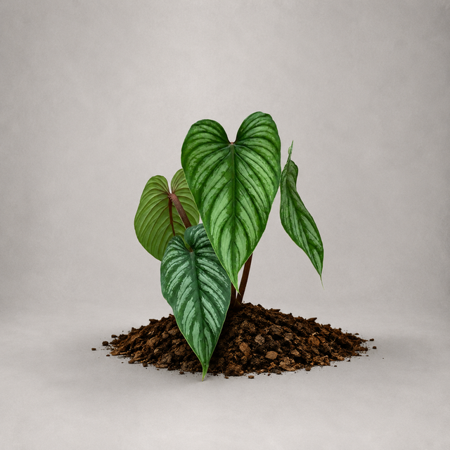 Philodendron mamei 'Silver Cloud'