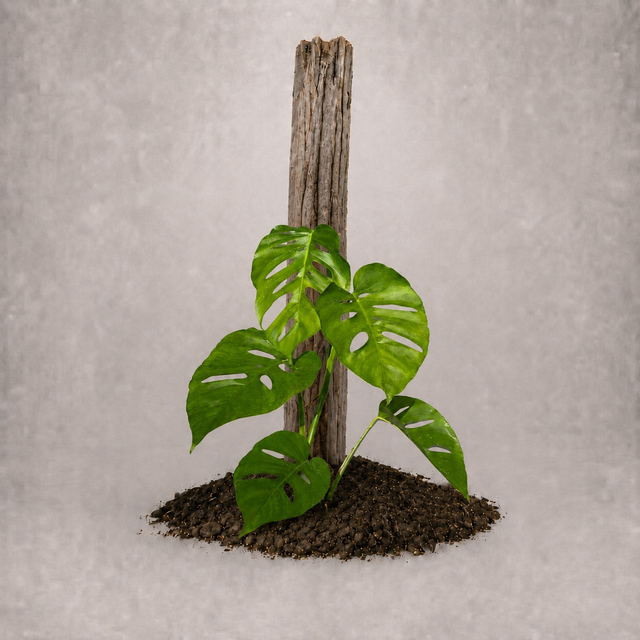 Monstera 'Uno' als adulte seltene Hybridpflanze