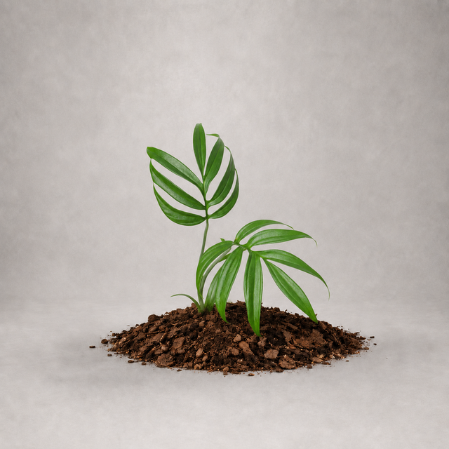 Monstera subpinnata als Jungpflanze
