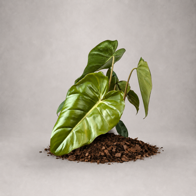Philodendron billietiae × pastazanum als Jungpflanze