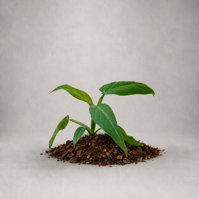 Philodendron pinnatifidum × verrucosum als Jungpflanze