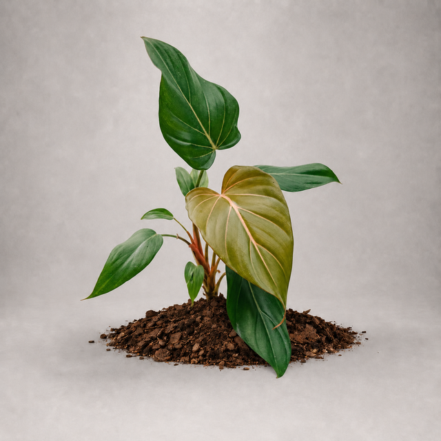 Philodendron 'Summer Glory' als Jungpflanze