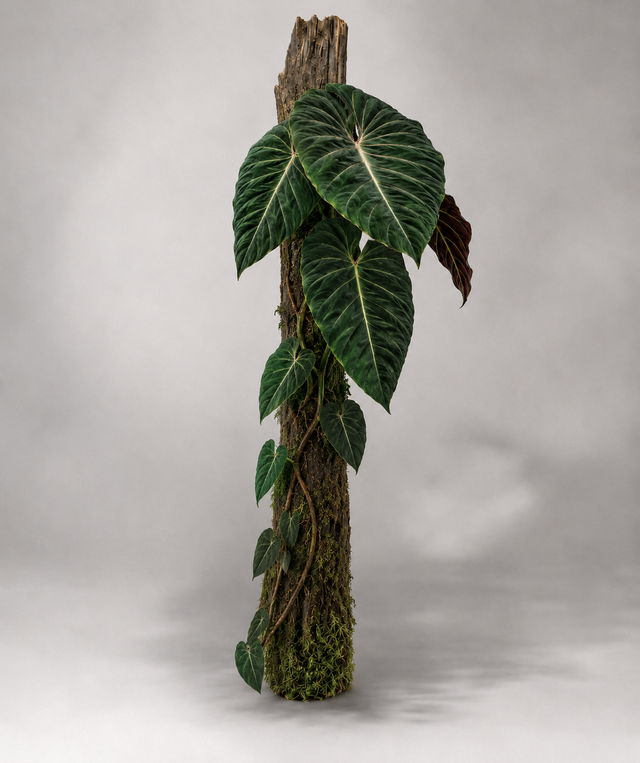 Philodendron verrucosum 'Amazon Sunset'